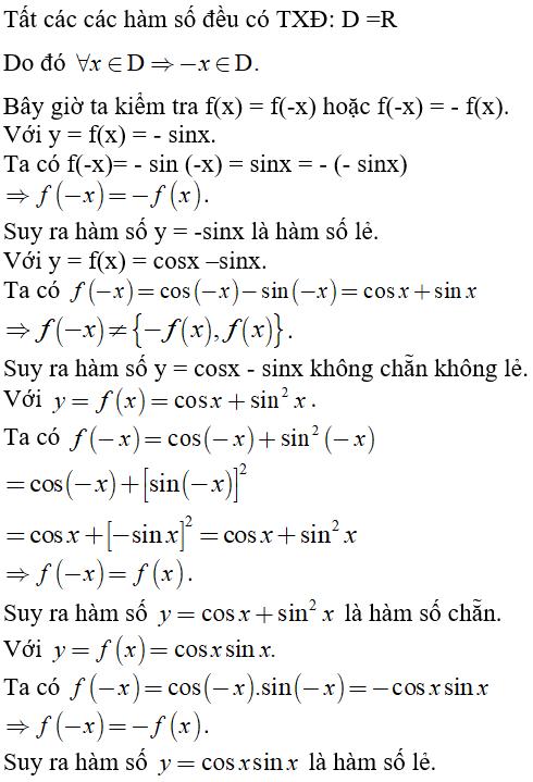 Bài tập trắc nghiệm Đại số và Giải tích 11 | Bài tập và Câu hỏi trắc nghiệm Đại số và Giải tích 11